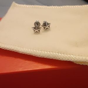 James Avery Star Earrings